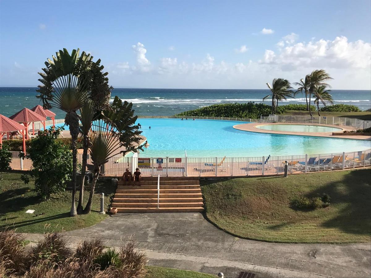 COEUR TIARE studio lounge piscine plage cocotiers Saint-Francois  Esterno foto